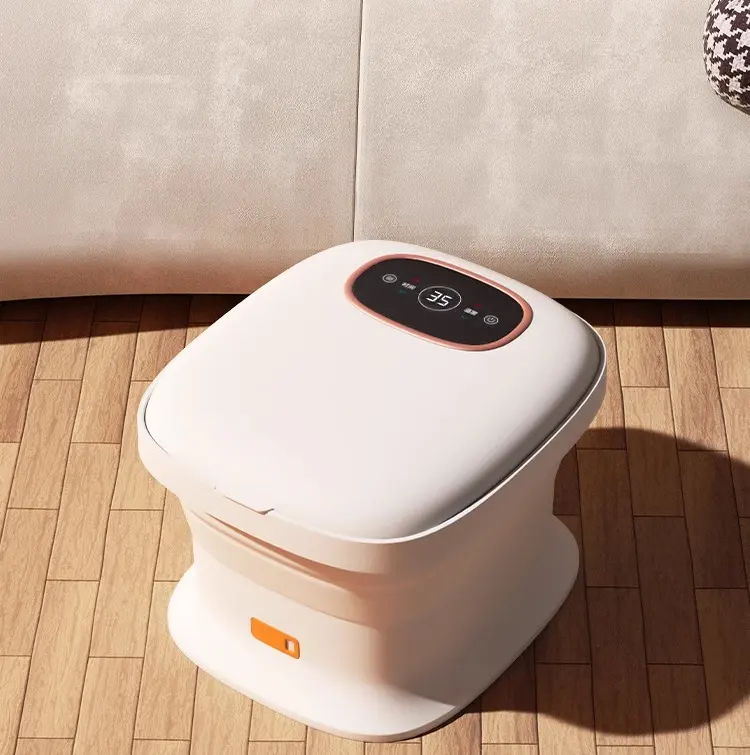 Katlanabilir Elektronik Ayak Yıkama Kovası